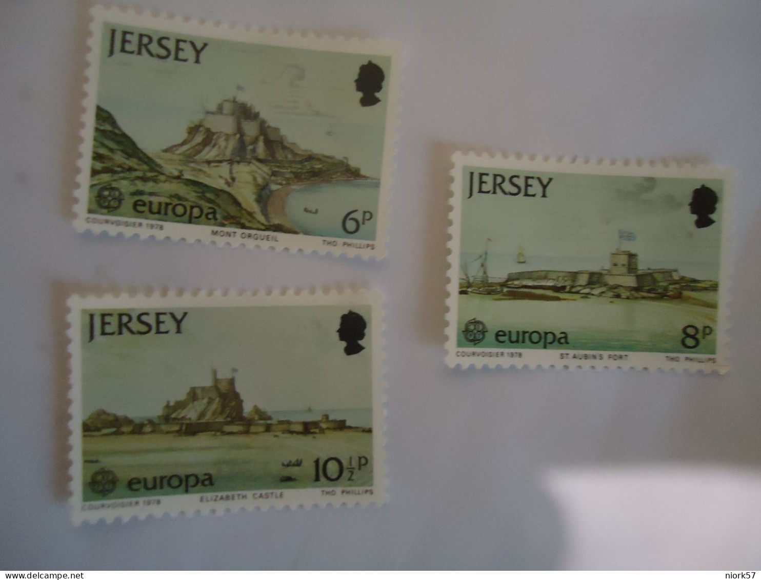 JERSEY 3 MNH  STAMPS EUROPA 78 - 1978