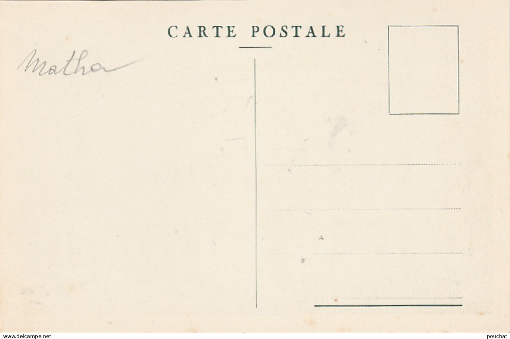 Q6-17) MATHA - L'  HOTEL MODERNE - (2 SCANS) - Matha