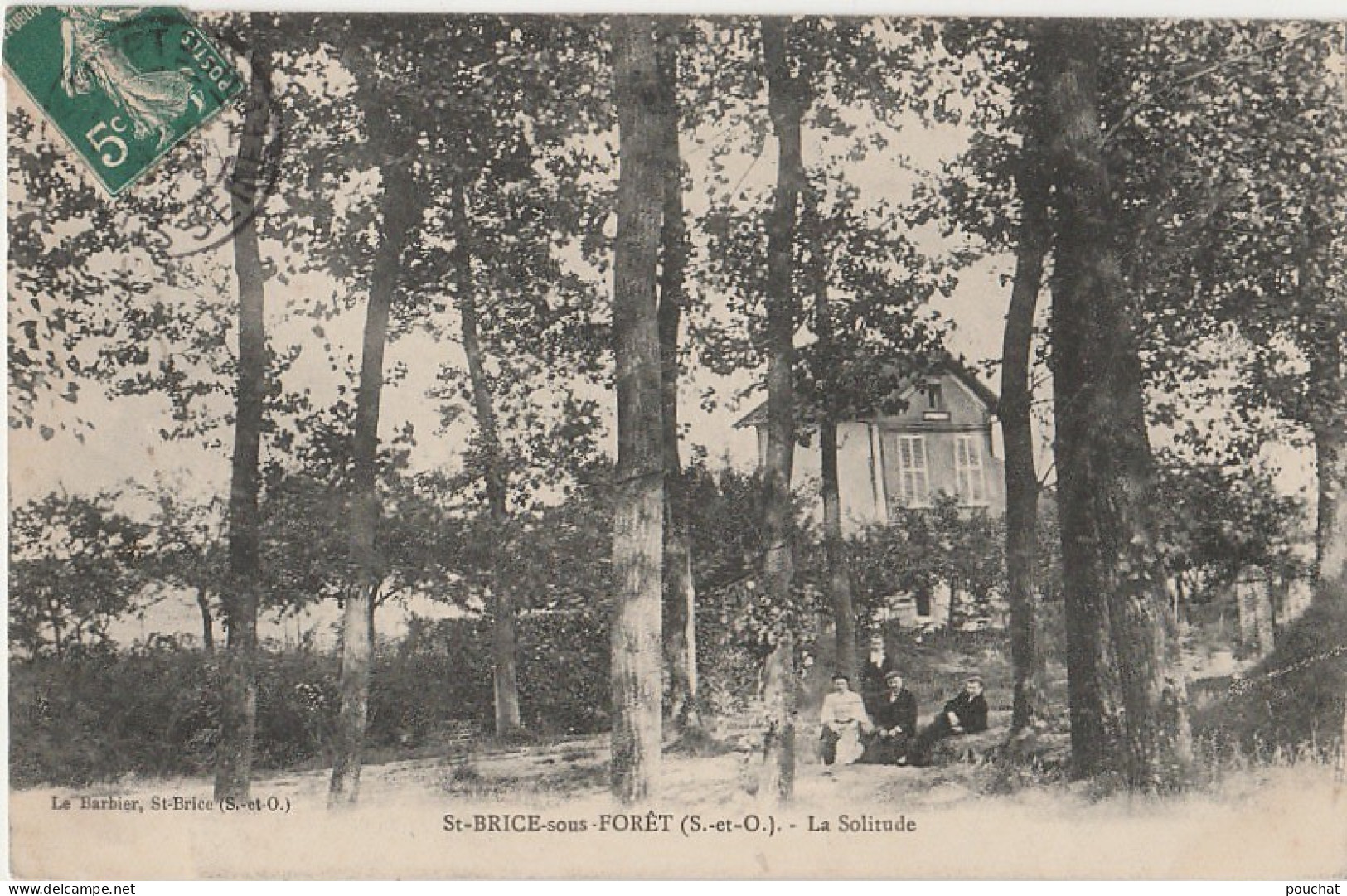 Q10-95) SAINT BRICE SOUS FORET (SEINE ET OISE) LA SOLITUDE  - (ANIMEE - VILLA -  2 SCANS) - Saint-Brice-sous-Forêt