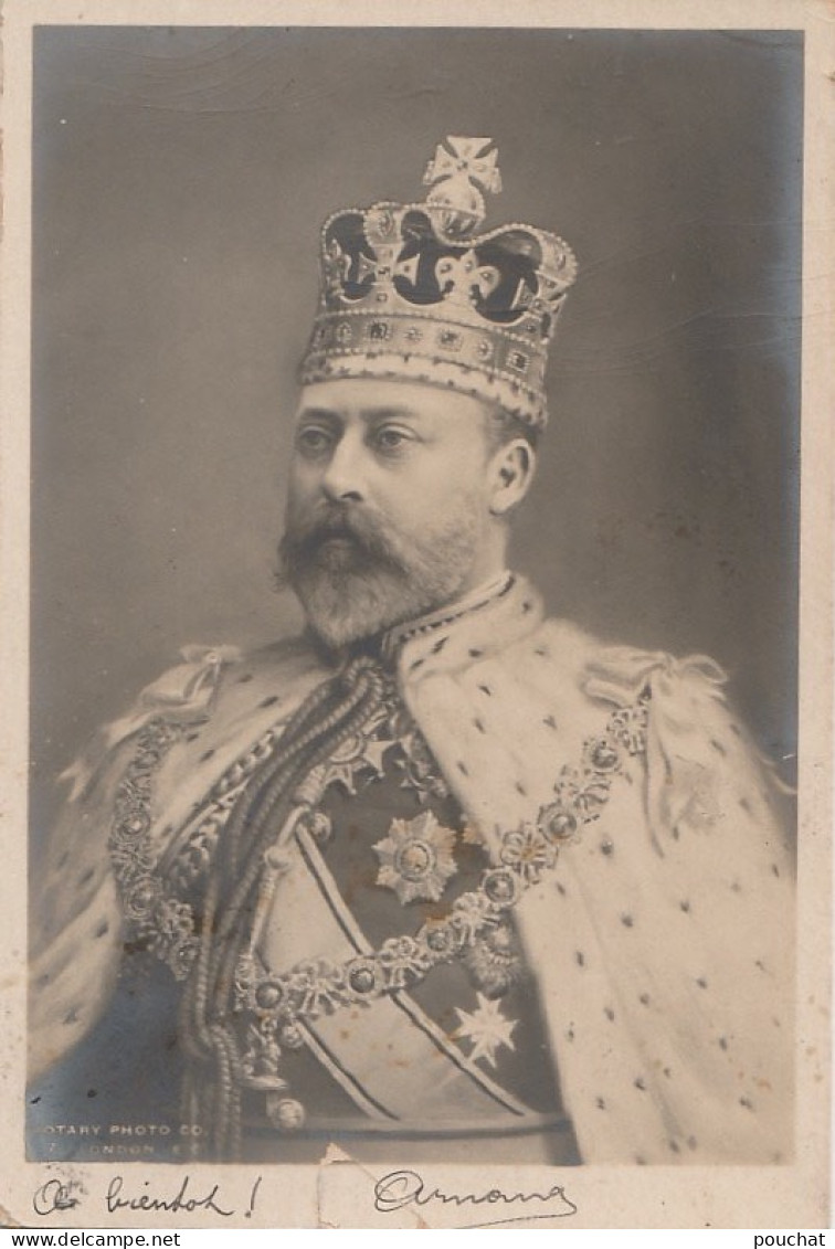 Q23- M.M.  KING EDWARD VII  - (ROTARY PHOTO E.C. - W & D DOWNEY, LONDON - OBLITERATION DE 1903 - 2 SCANS) - Königshäuser