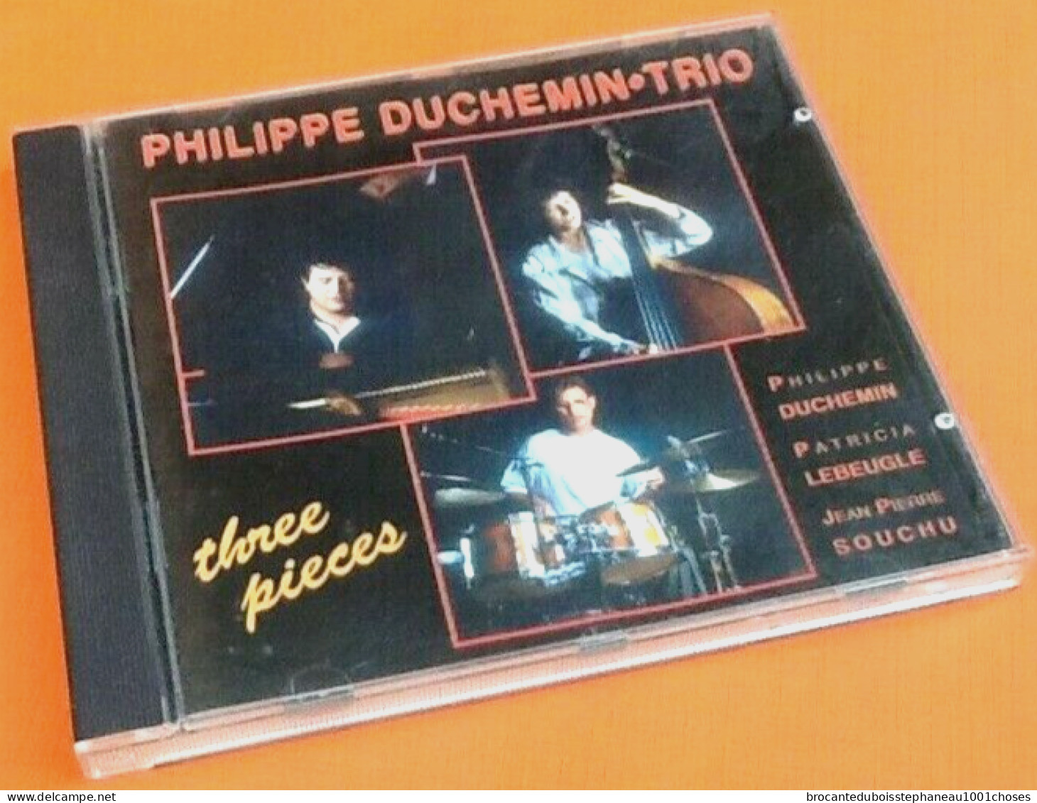 (Jazz)  Album CD Philippe Duchemin Trio   Three Pièces - Jazz