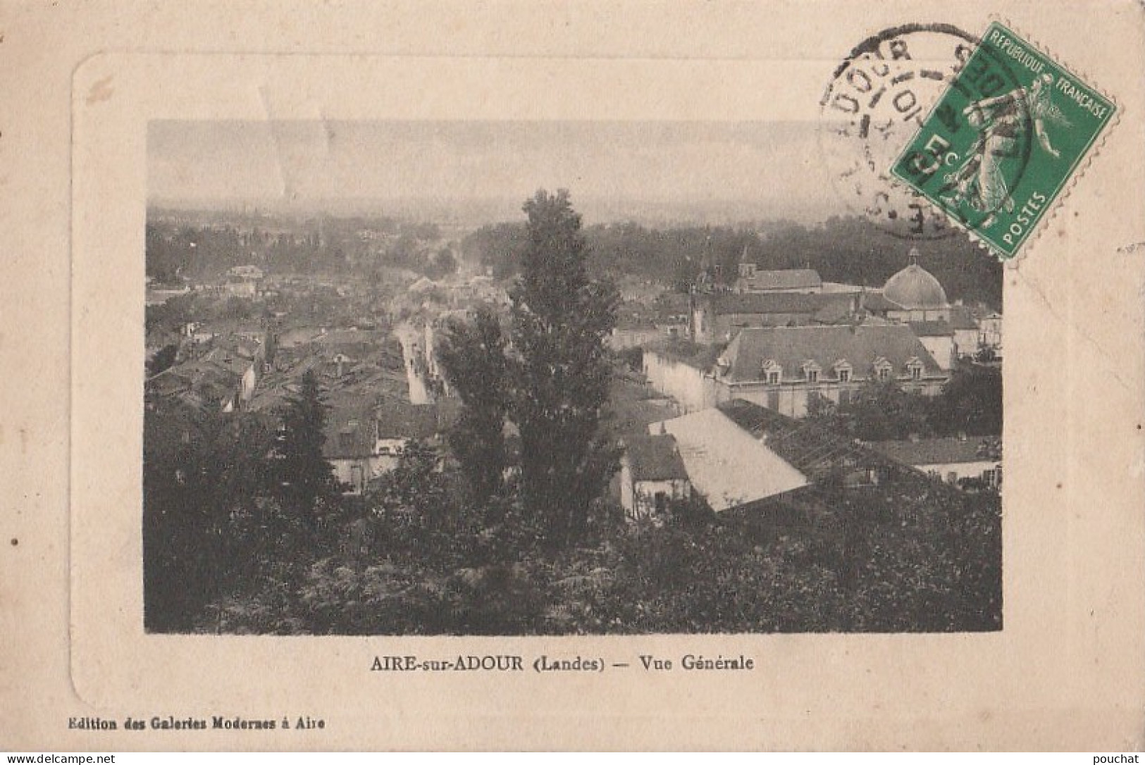 R8-40) AIRE SUR ADOUR (LANDES) VUE GENERALE - Aire