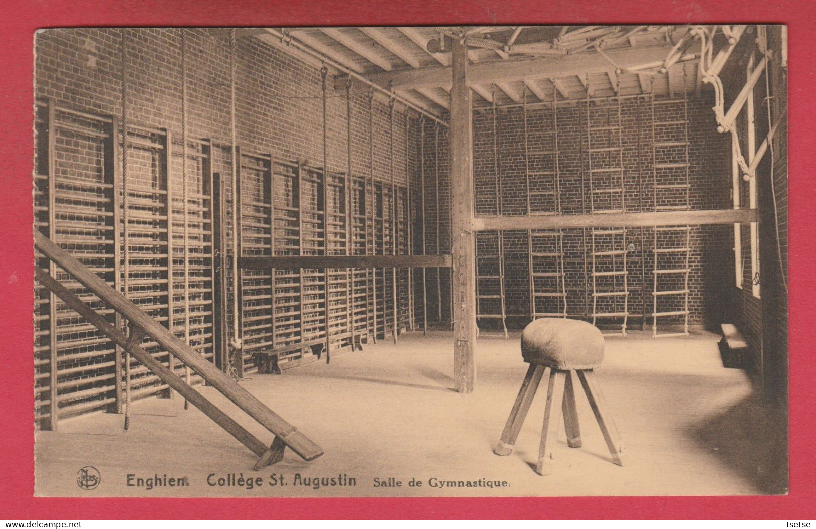 Enghien - Collége St. Augustin - Salle De Gymnastique - 1930 ( Voir Verso ) - Enghien - Edingen