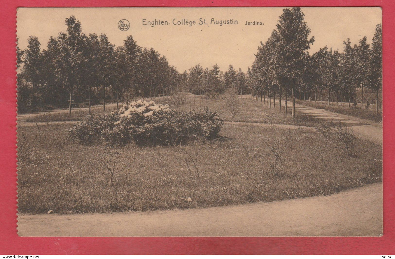 Enghien - Collége St. Augustin - Jardins - 192? ( Voir Verso ) - Enghien - Edingen