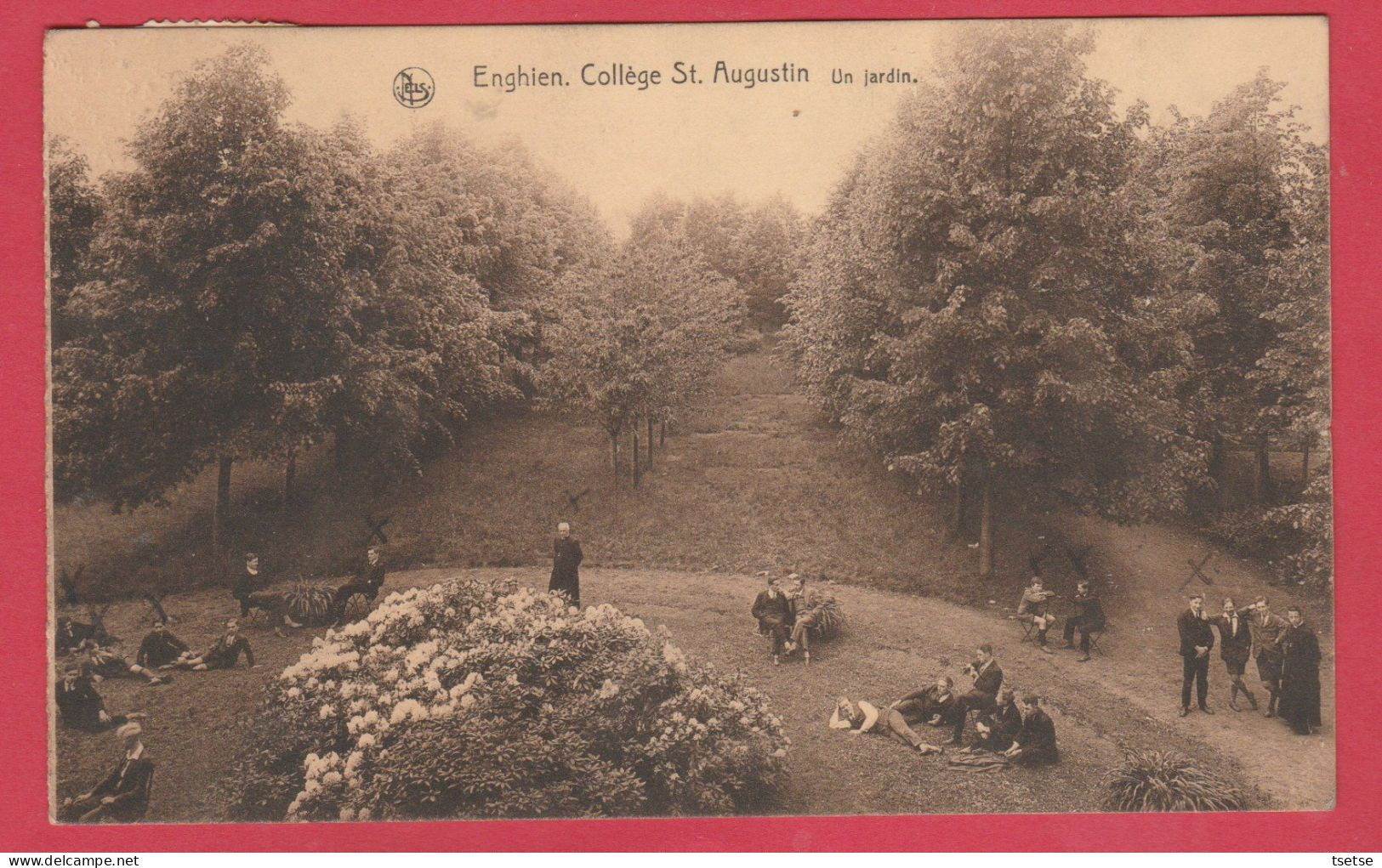 Enghien - Collége St. Augustin - Un Jardin - 1930 ( Voir Verso ) - Edingen