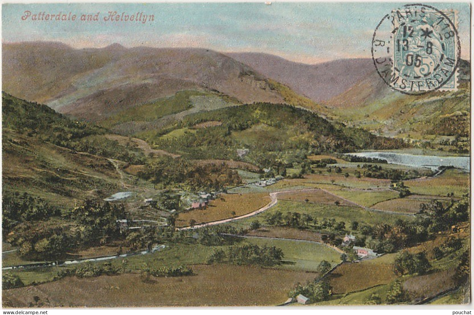 S11- PATTERDALE  AND HELVELLYN  - ( OBLITERATION DE 1905 -  2 SCANS ) - Other & Unclassified