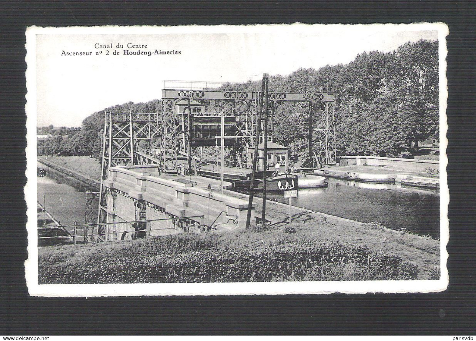 HOUDENG-AIMERIES - CANAL DU CENTRE - ASCENSEUR N° 2 (6539) - La Louvière