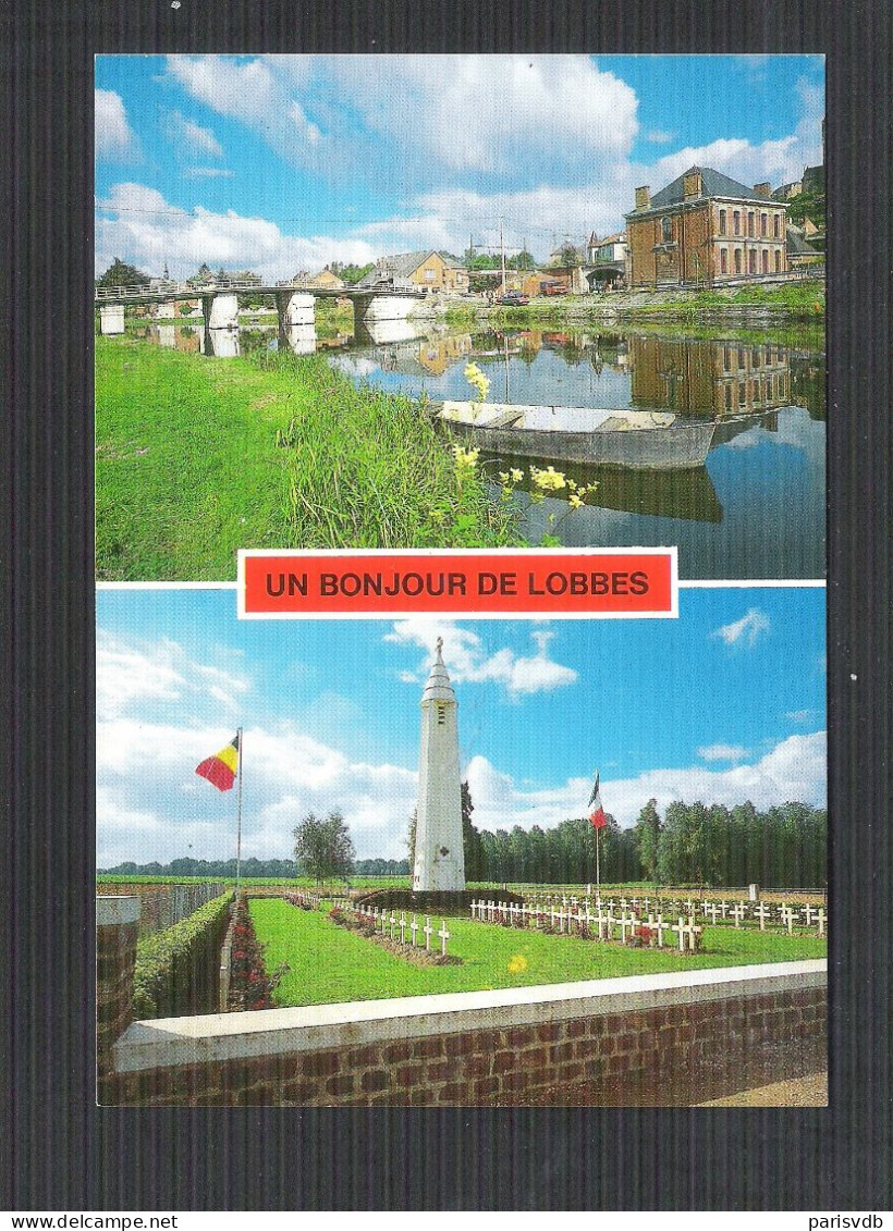 LOBBES - UN BONJOUR DE LOBBES  (6636) - Lobbes