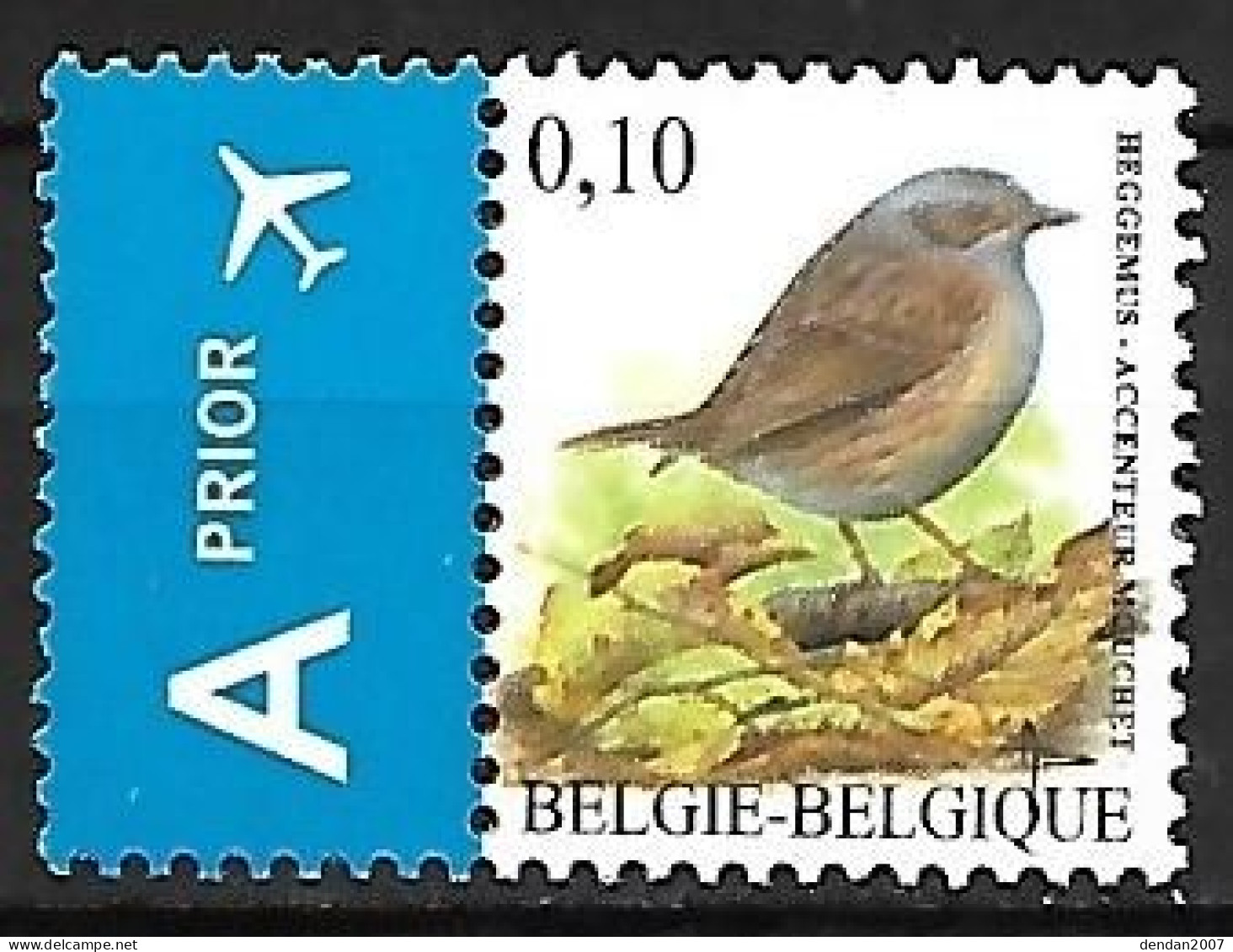 Belgium - MNH ** BUZIN - 2008 : Heggemus -  Dunnock  -  Prunella Modularis - Songbirds & Tree Dwellers