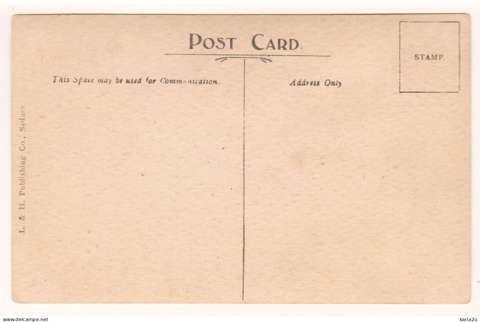 Orange, Post Office, NSW, Australia, Old Postcard - Autres & Non Classés