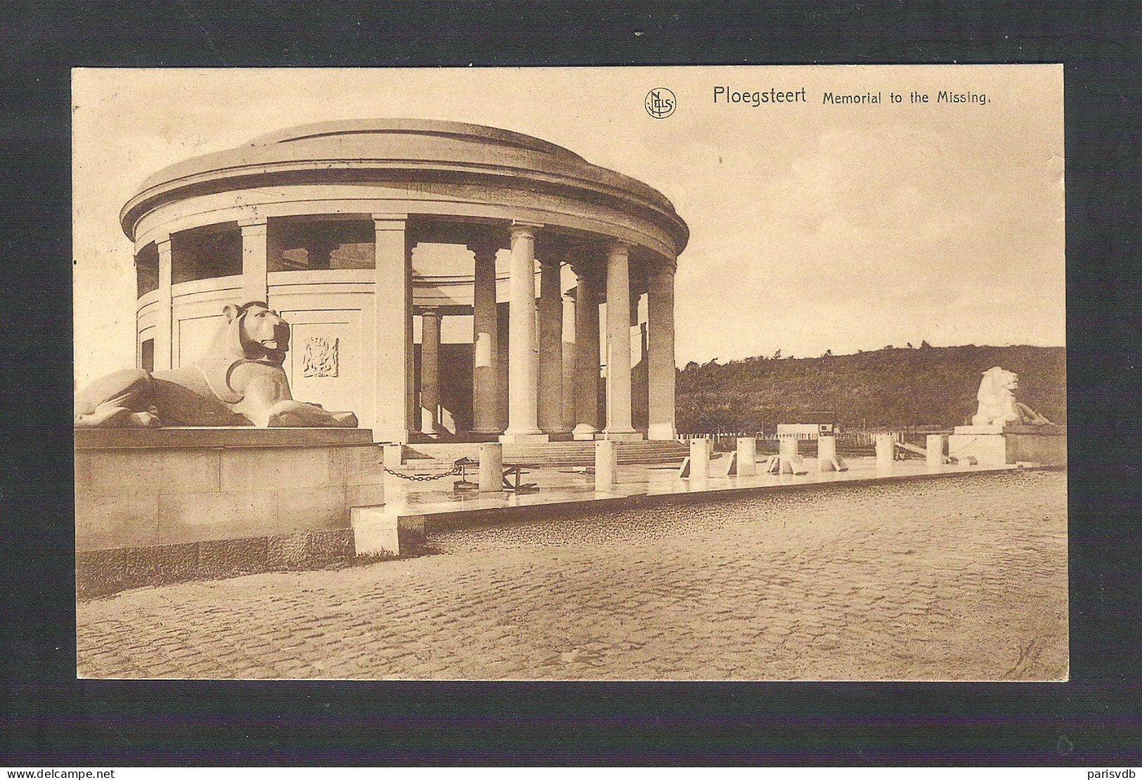 PLOEGSTEERT - MEMORIAL TO THE MISSING - NELS   (6716) - Comines-Warneton - Komen-Waasten