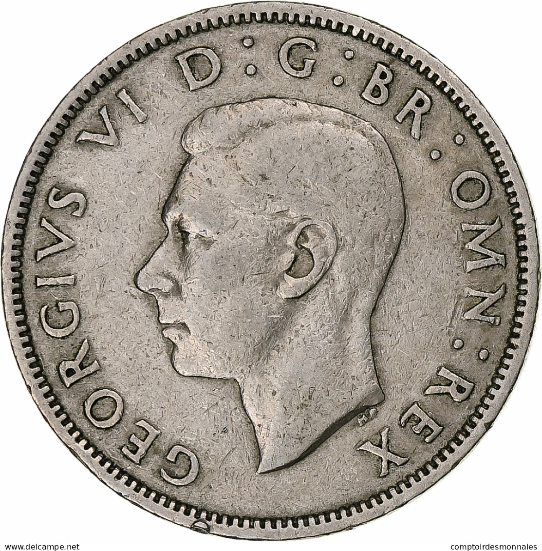Grande-Bretagne, George VI, 2 Shillings, 1948, Londres, Cupro-nickel, TB+ - J. 1 Florin / 2 Shillings