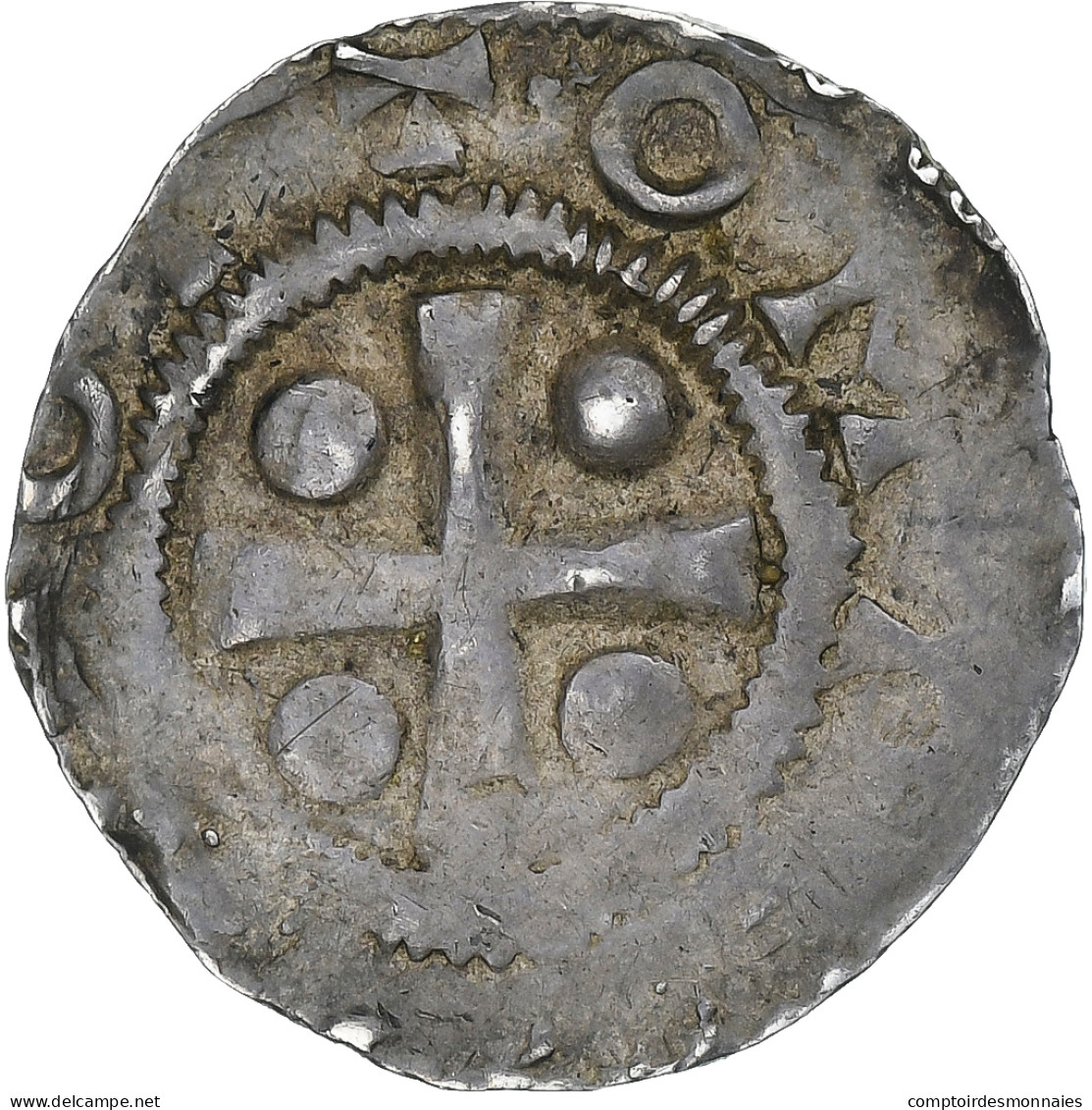 Saint-Empire Romain, Otton I/II/III, Denier, 962-1002, Mayence, Argent, TTB - Groschen & Andere Kleinmünzen