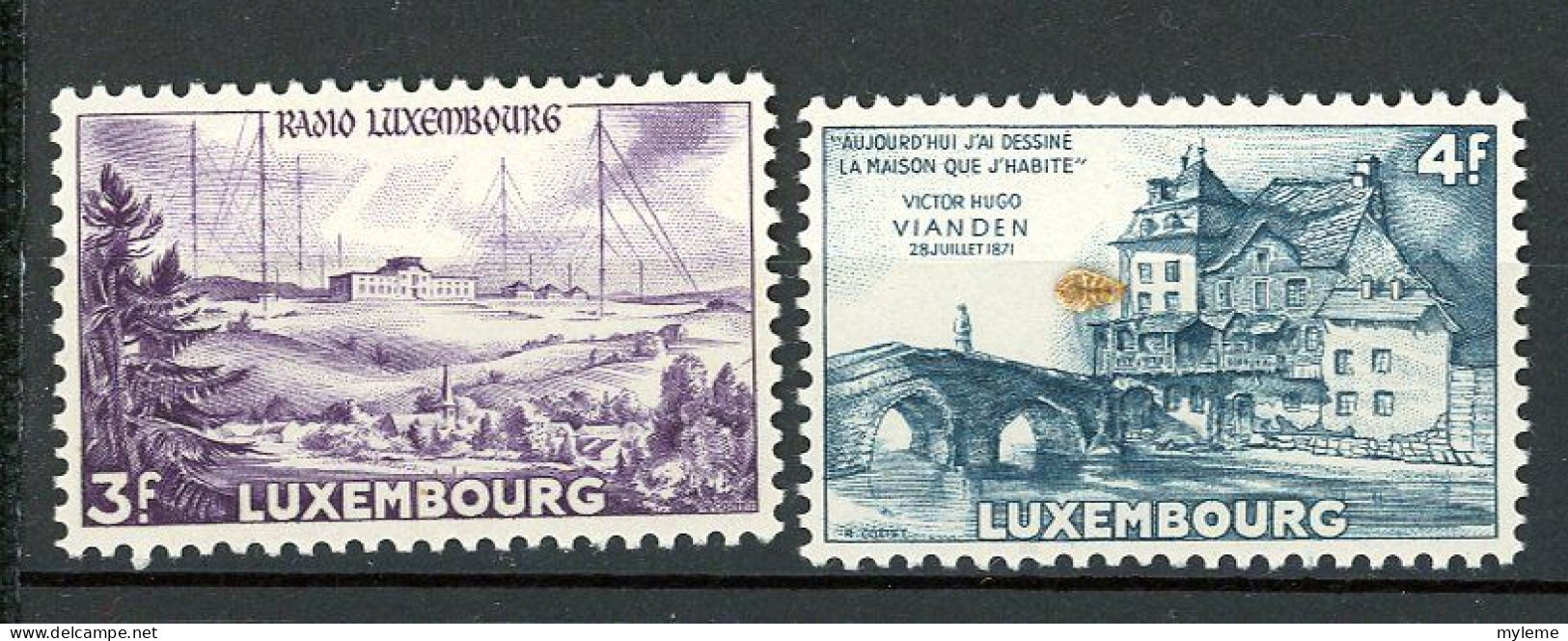 AS-16 Luxembourg N° 471 + 472 ** à 10% De La Cote. A Saisir !!! - Unused Stamps