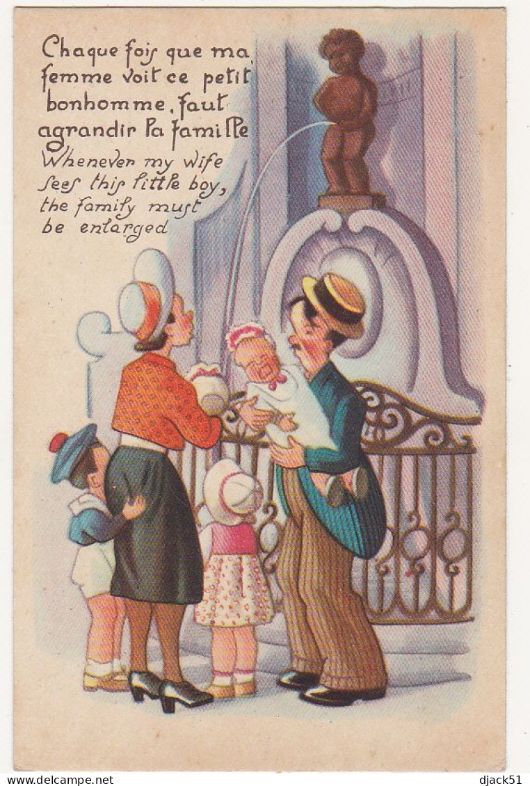 Humour / Famille, Manneken-Pis - 1952 - Contemporain (à Partir De 1950)