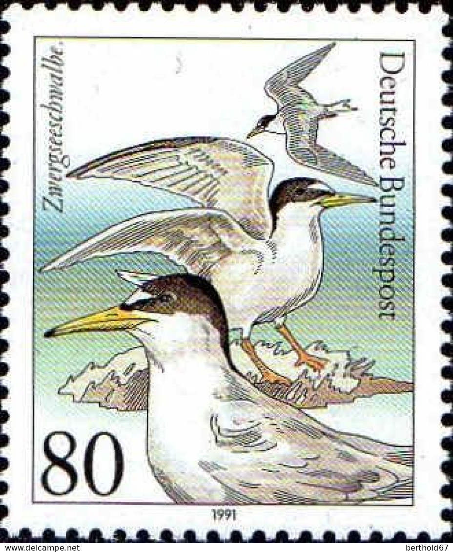 RFA Poste N** Yv:1367/1370 Oiseaux Marins Menacés (Thème) - Altri & Non Classificati