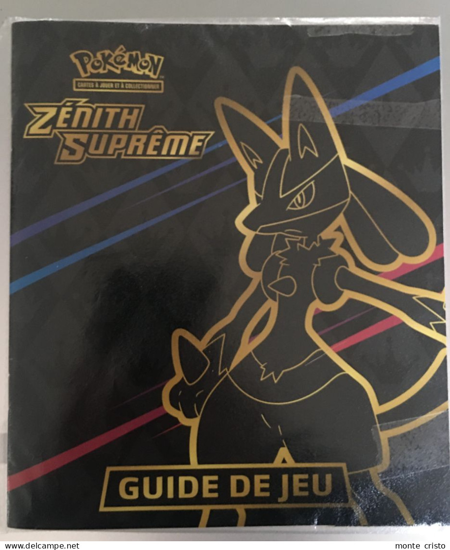 POKEMON - 2 GUIDES DE JEU : DESTINEES DE PALDEA Et ZENITH SUPREME - Other & Unclassified