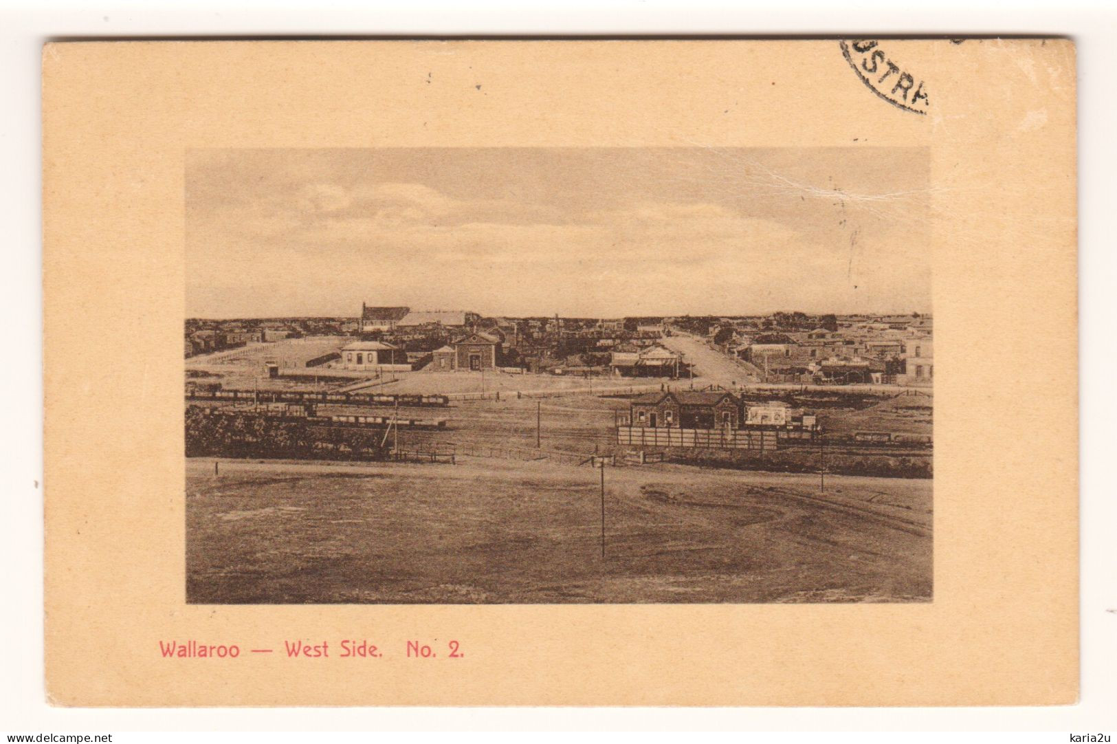 Wallaroo, South Australia, Old Postcard - Andere & Zonder Classificatie