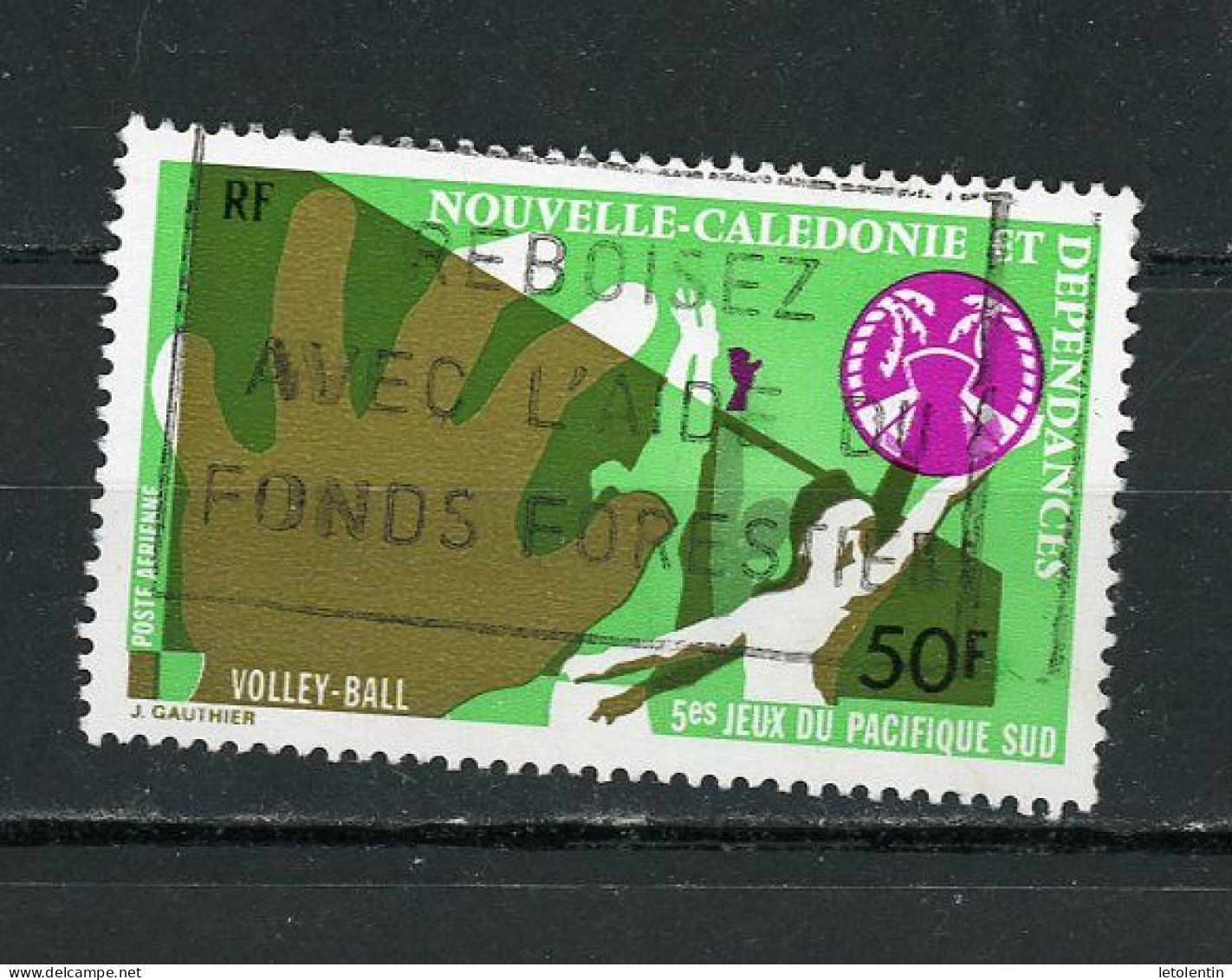 NOUVELLE-CALEDONIE RF - JEUX DU PACIFIQUE - P.A. - N°Yt 168 Obli. - Used Stamps