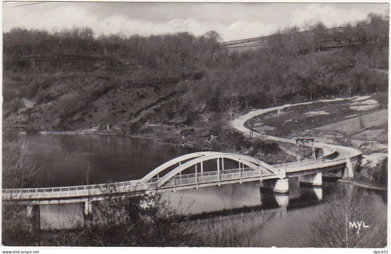 23 - CHATELUS-le-MARCHEIX (Creuse) - Le Pont - 1940 - Chatelus Malvaleix