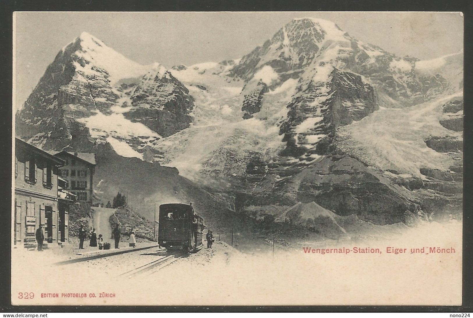 Carte P ( Wengernalp-Station / Eiger Und Mönch ) - Stazioni Con Treni