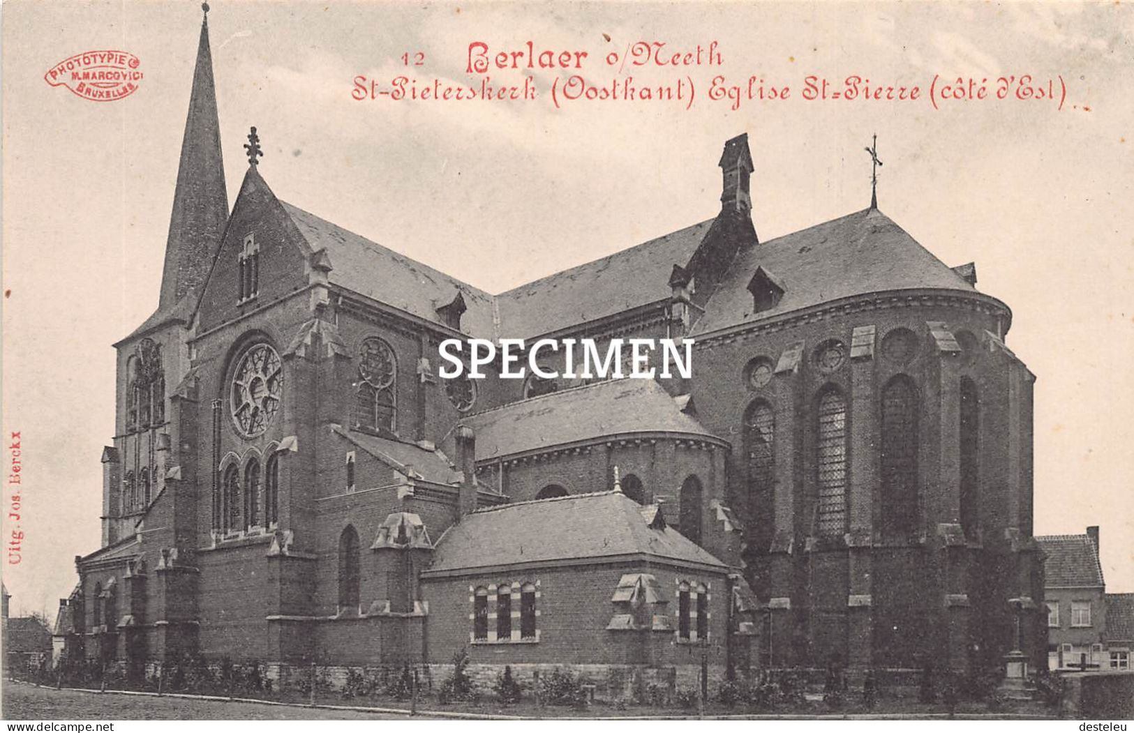 St-Pieterskerk Oostkant - Berlaar - Berlaar