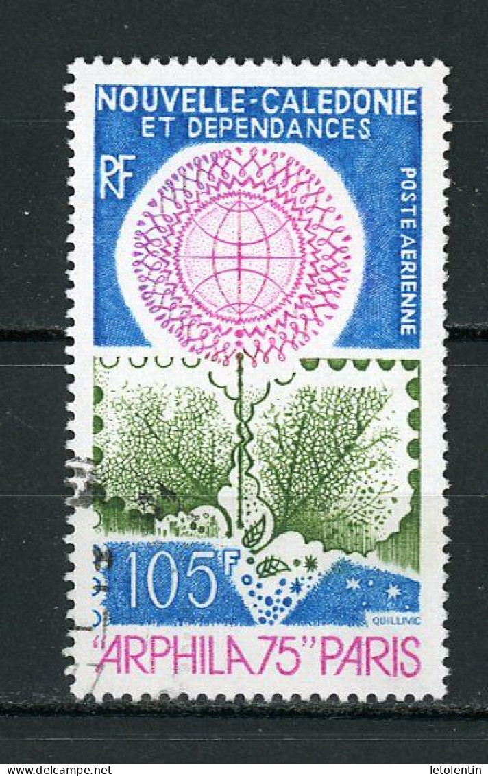 NOUVELLE CALÉDONIE : ARPHILA 75 - POSTE AÉRIENNE N° Yvert 166 Obli. - Used Stamps