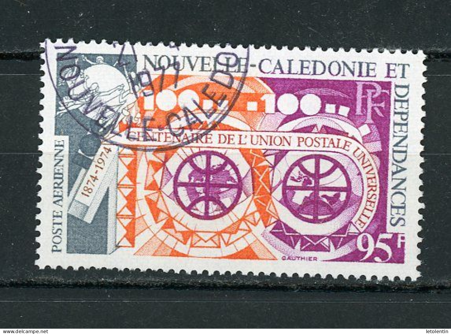 NOUVELLE CALÉDONIE : ANN. DE L'UPU - POSTE AÉRIENNE N° Yvert 159 Obli. - Gebraucht