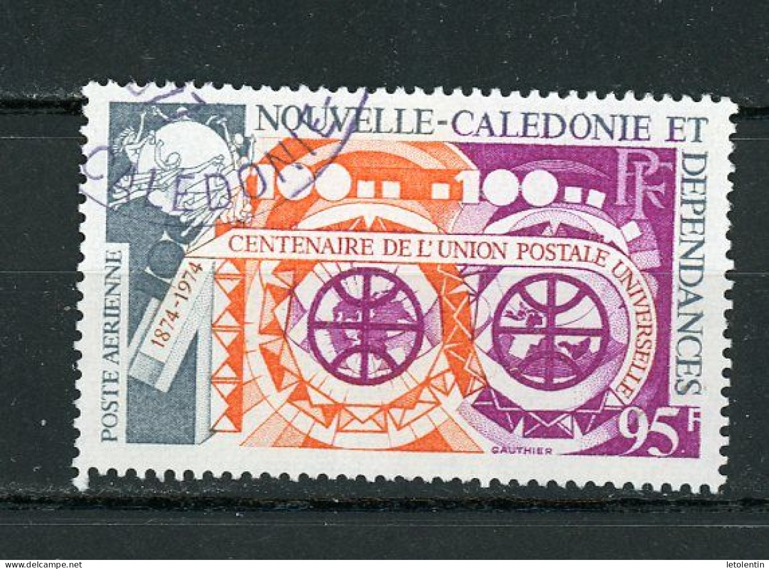 NOUVELLE CALÉDONIE : ANN. DE L'UPU - POSTE AÉRIENNE N° Yvert 159 Obli. - Used Stamps