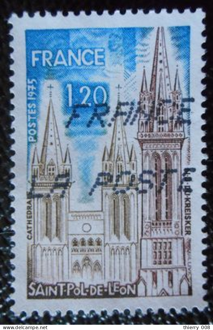 1808 France 1974 Oblitéré  Saint Paul De Léon - Used Stamps