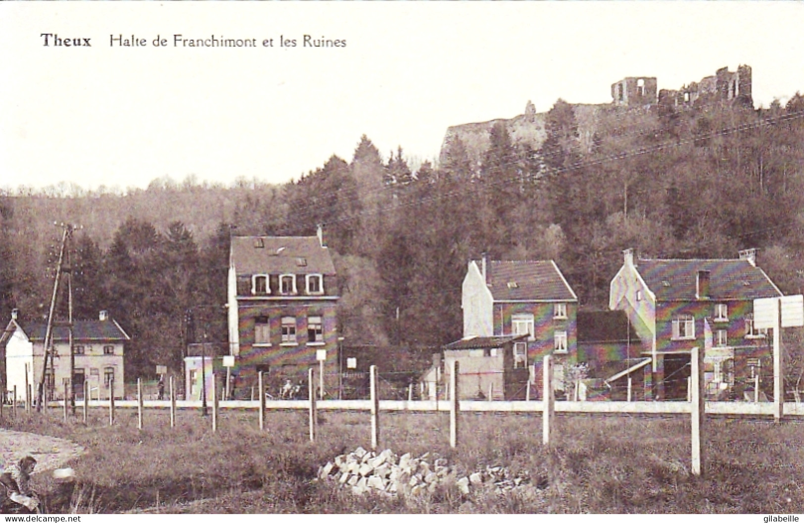 THEUX - Halte De Franchimont Et Les Ruines - Theux