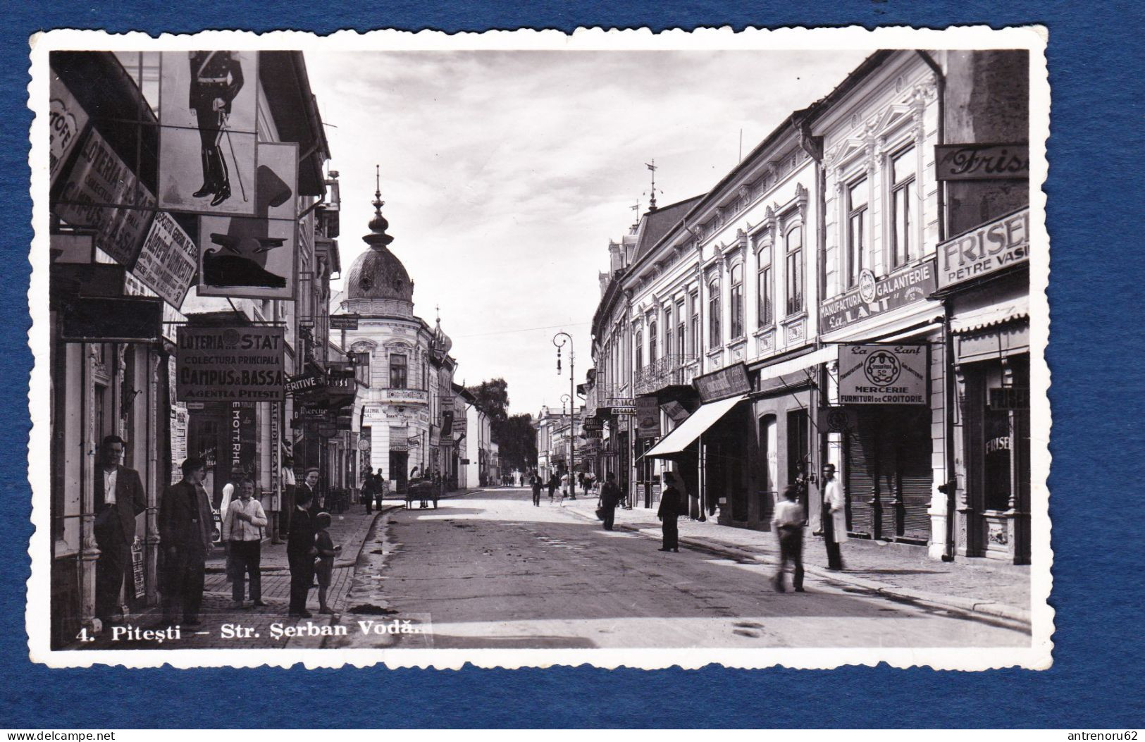 POSTCARD-ROMANIA-PITESTI-1943-44-IN-TIMPUL CELUI DE AL 2-LEA -RAZBOI MONDIAL-SEE-SCAN - Rumänien