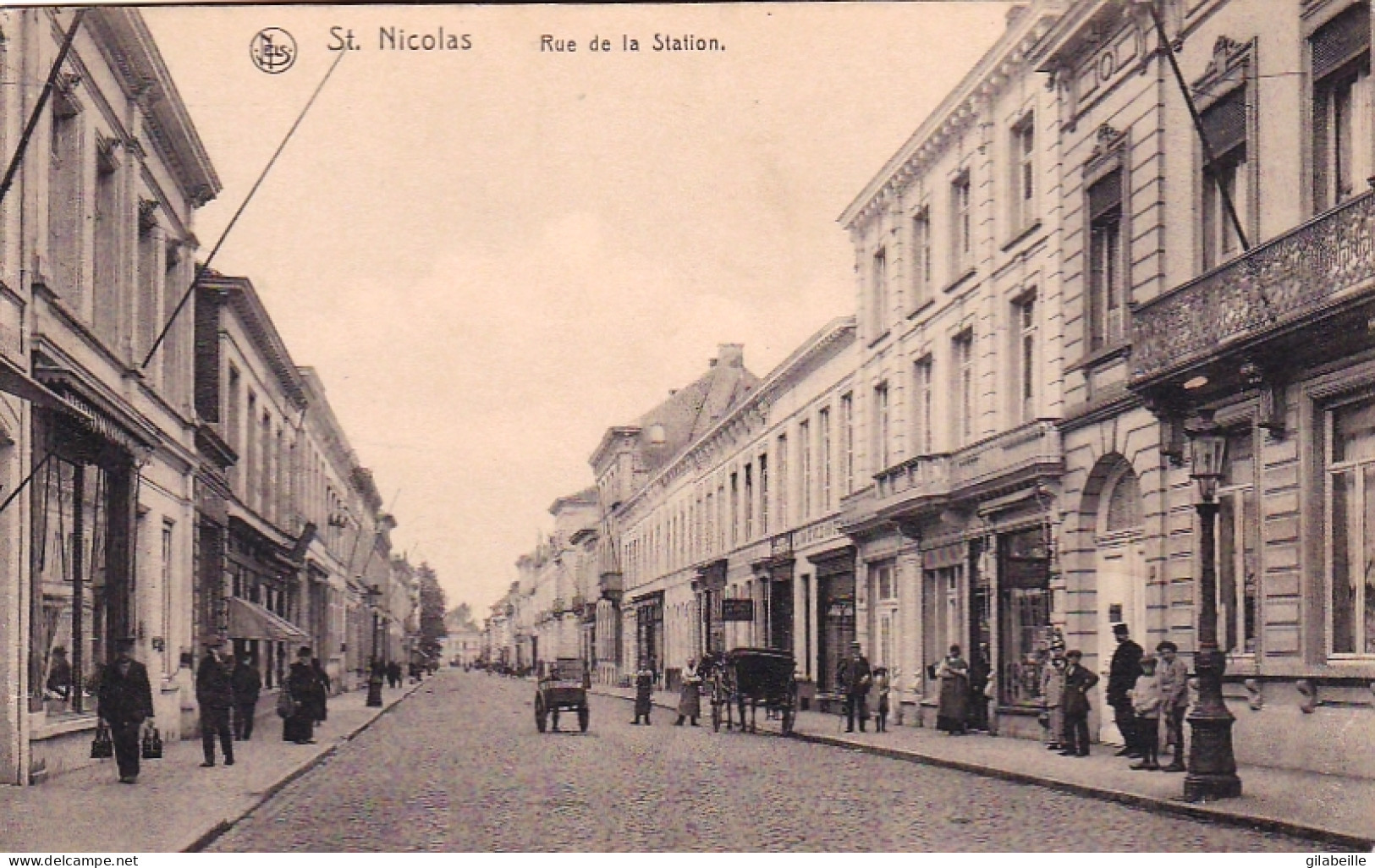 Saint Nicolas - Sint Nikolass - Rue De La Station - Statiestraat - Saint-Nicolas