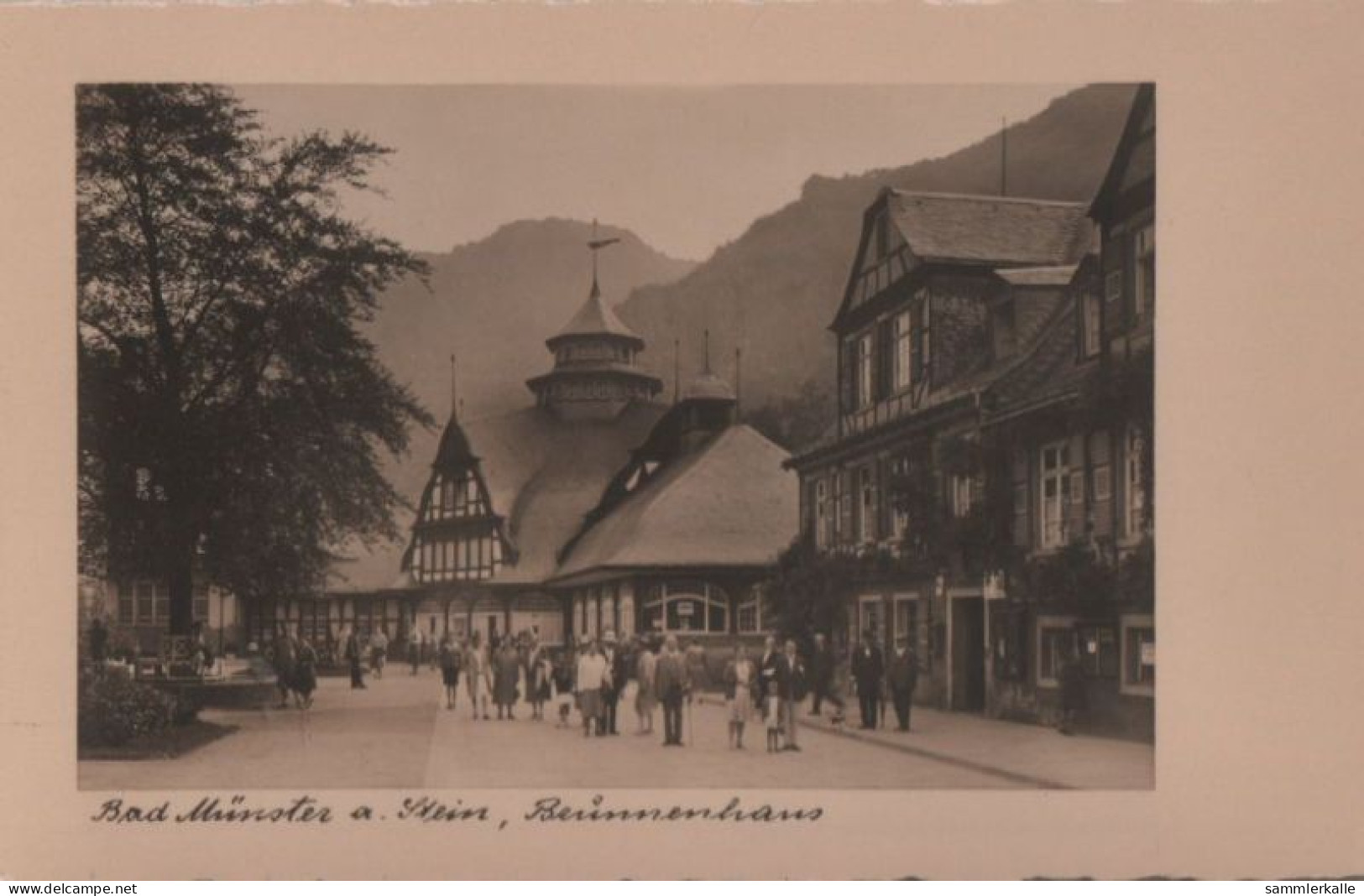 62154 - Bad Münster Am Stein - Brunnenhaus - Ca. 1935 - Bad Muenster A. Stein - Ebernburg