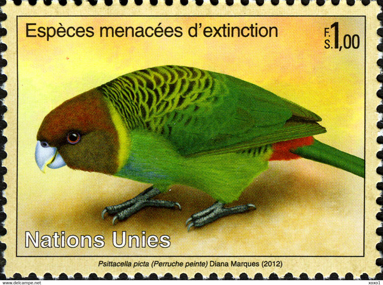 United Nations 2012 Fauna Birds Endangered Species - XX New York Geneva Vienna Joint Issues 12v MNH** 16.00 € - New York/Geneva/Vienna Joint Issues