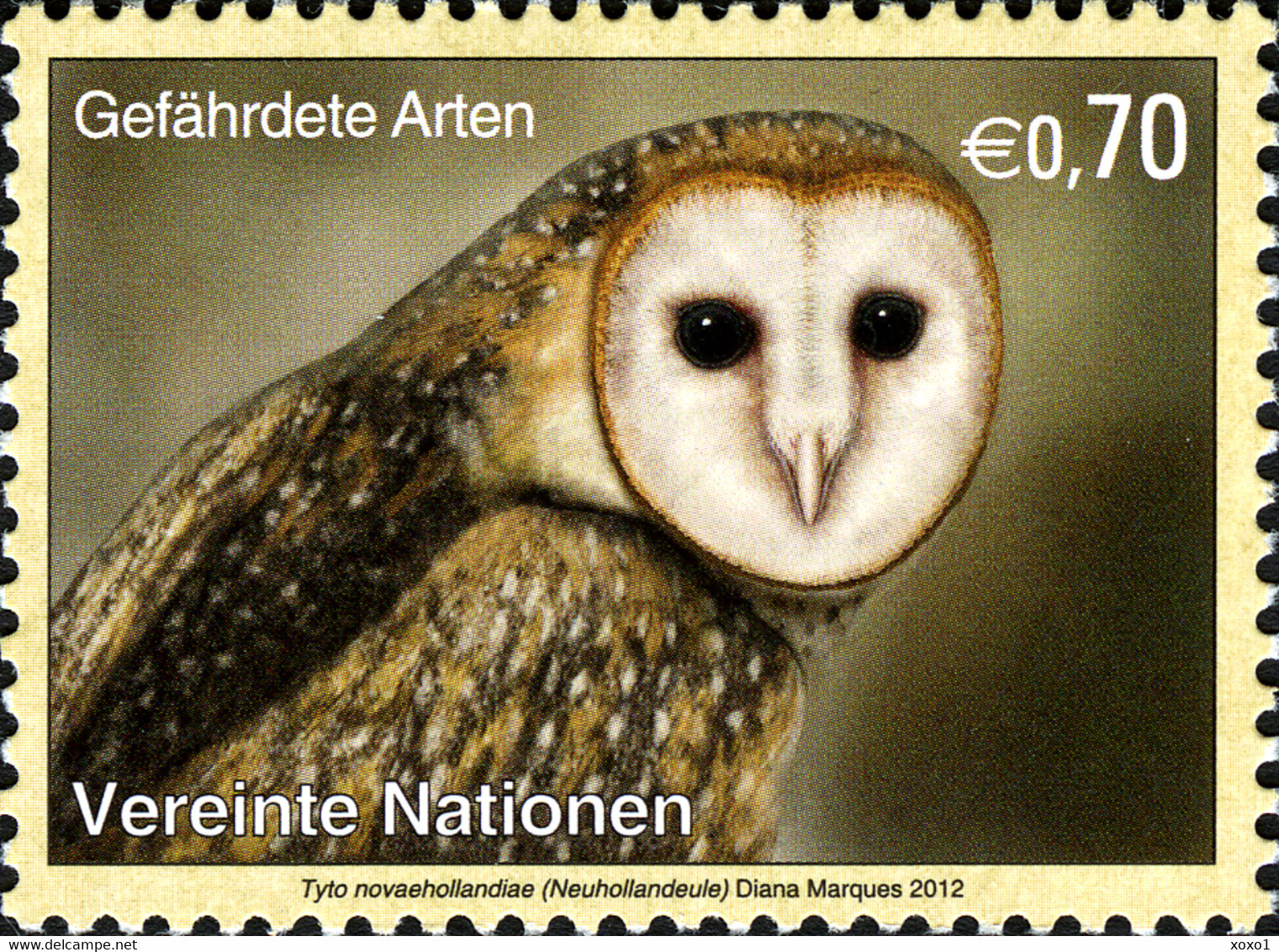 United Nations 2012 Fauna Birds Endangered Species - XX New York Geneva Vienna Joint Issues 12v MNH** 16.00 € - New York/Geneva/Vienna Joint Issues