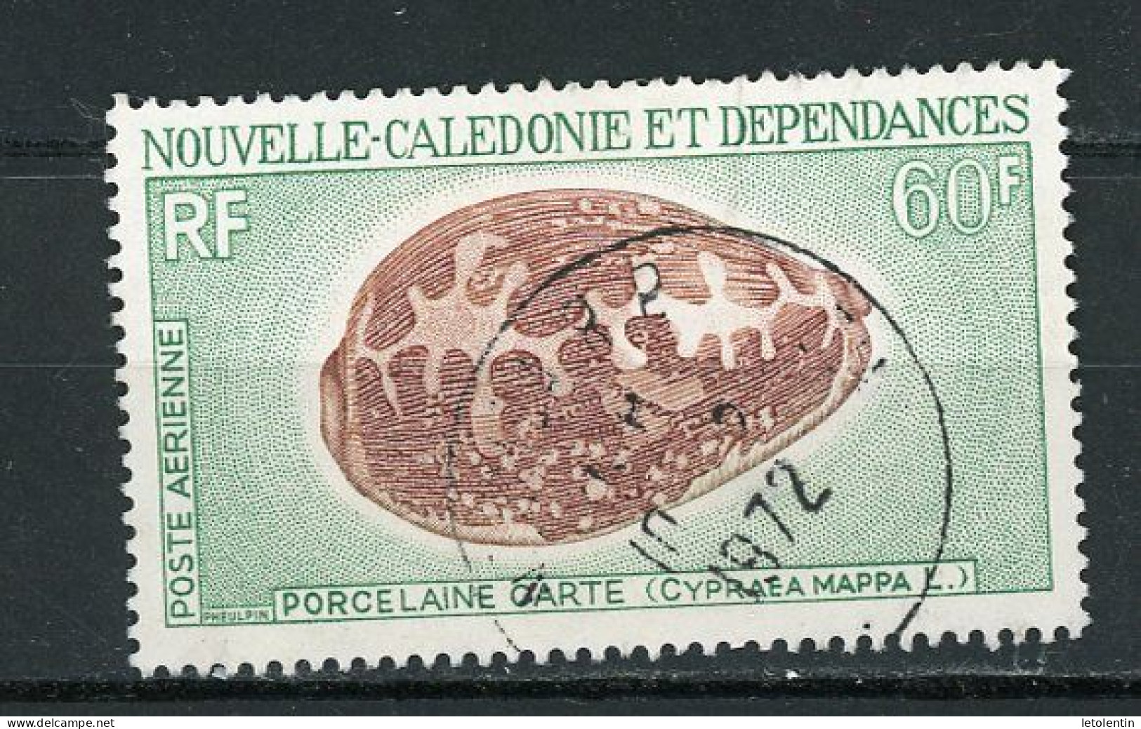 NOUVELLE-CALEDONIE RF - COQUILLAGE  - PA - N°Yt 116 Obli. - Used Stamps