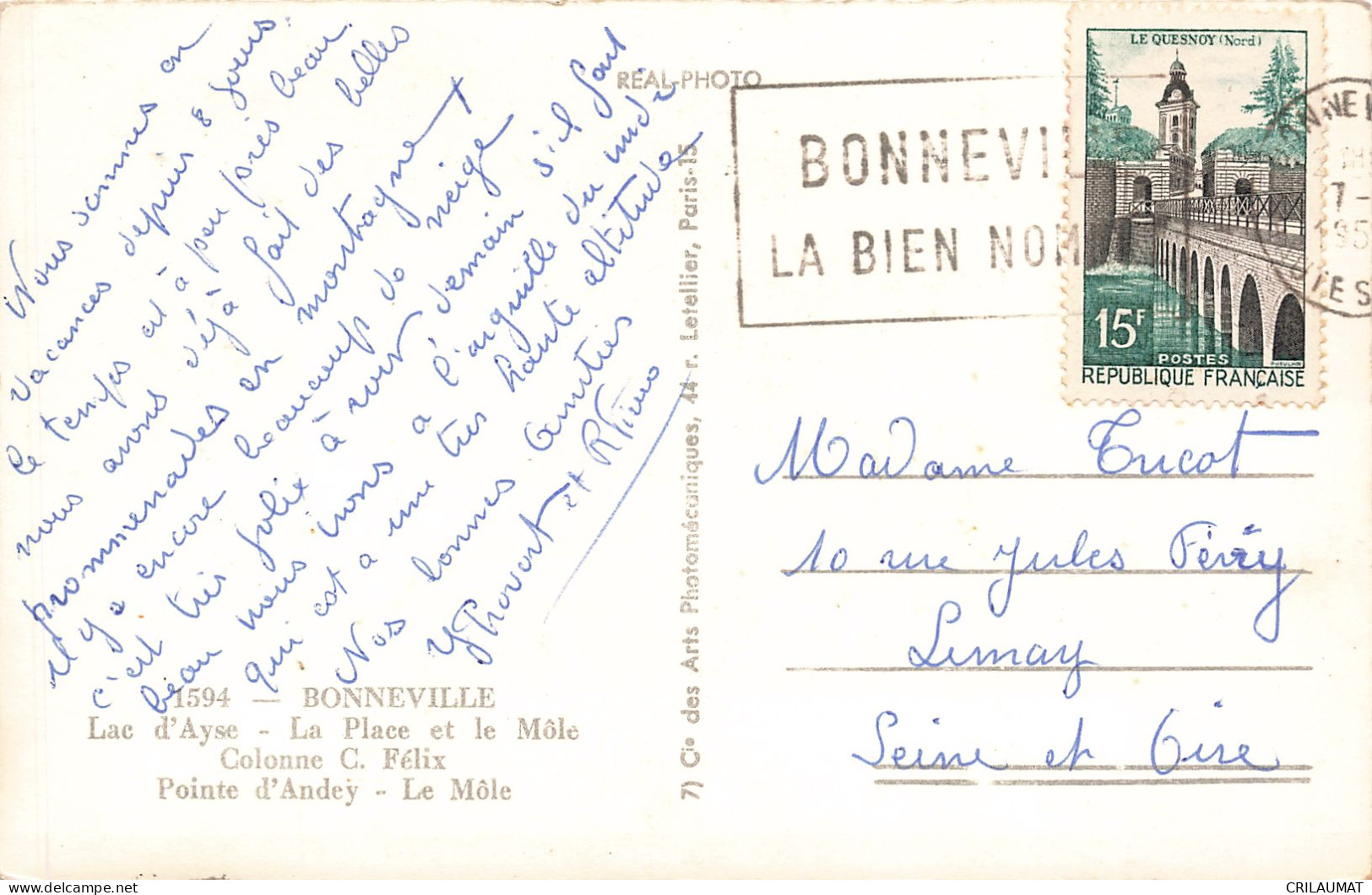 74-BONNEVILLE-N°T5291-B/0217 - Bonneville
