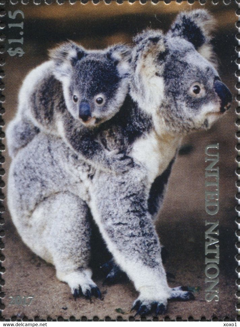 United Nations 2015 Animals Birds Stamp Exhibition  Melbourne  Joint Issues S\sh MNH** 13,00 € - New York/Geneva/Vienna Joint Issues