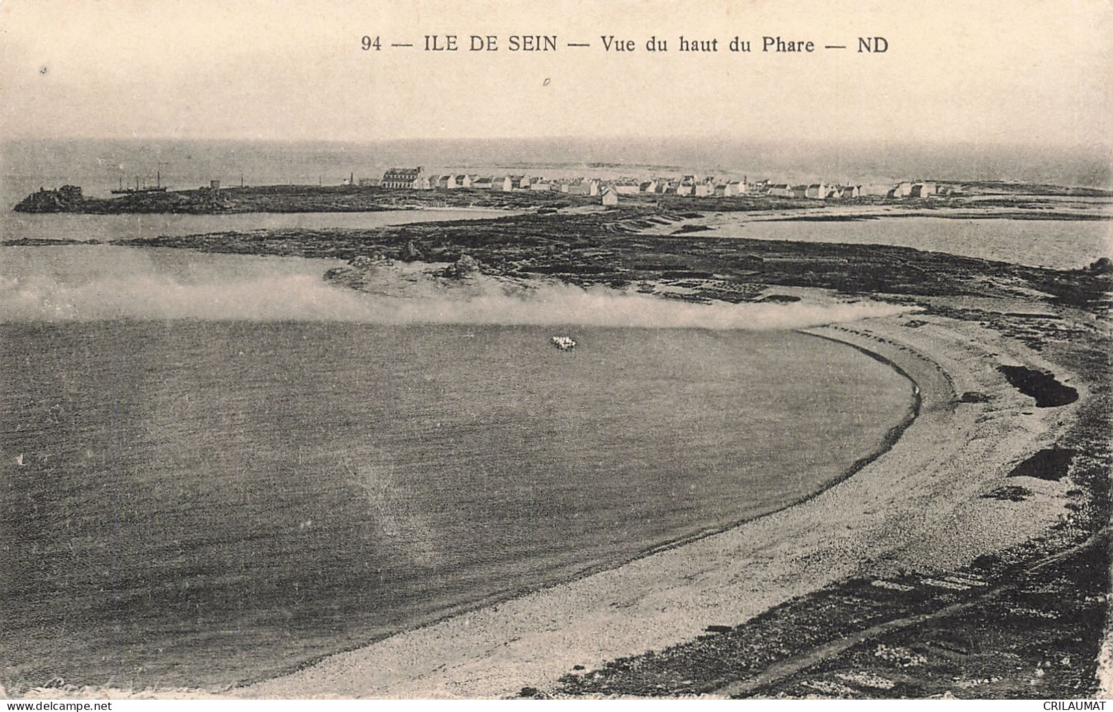 29-ILE DE SEIN VUE DU PHARE-N°T5291-E/0243 - Ile De Sein