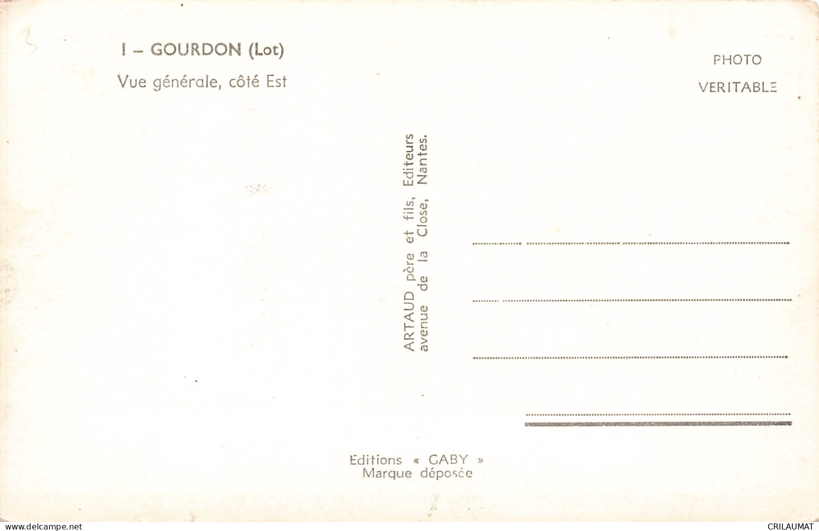 46-GOURDON-N°T5293-C/0201 - Gourdon