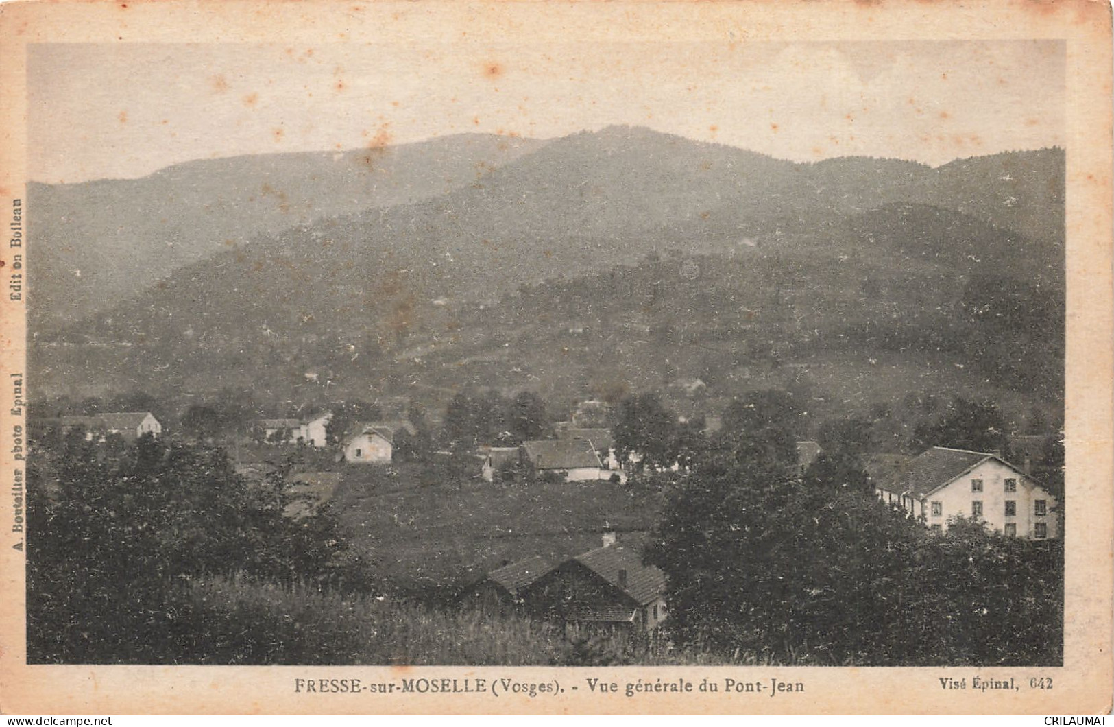 88-FRESSE SUR MOSELLE-N°T5293-H/0325 - Fresse Sur Moselle