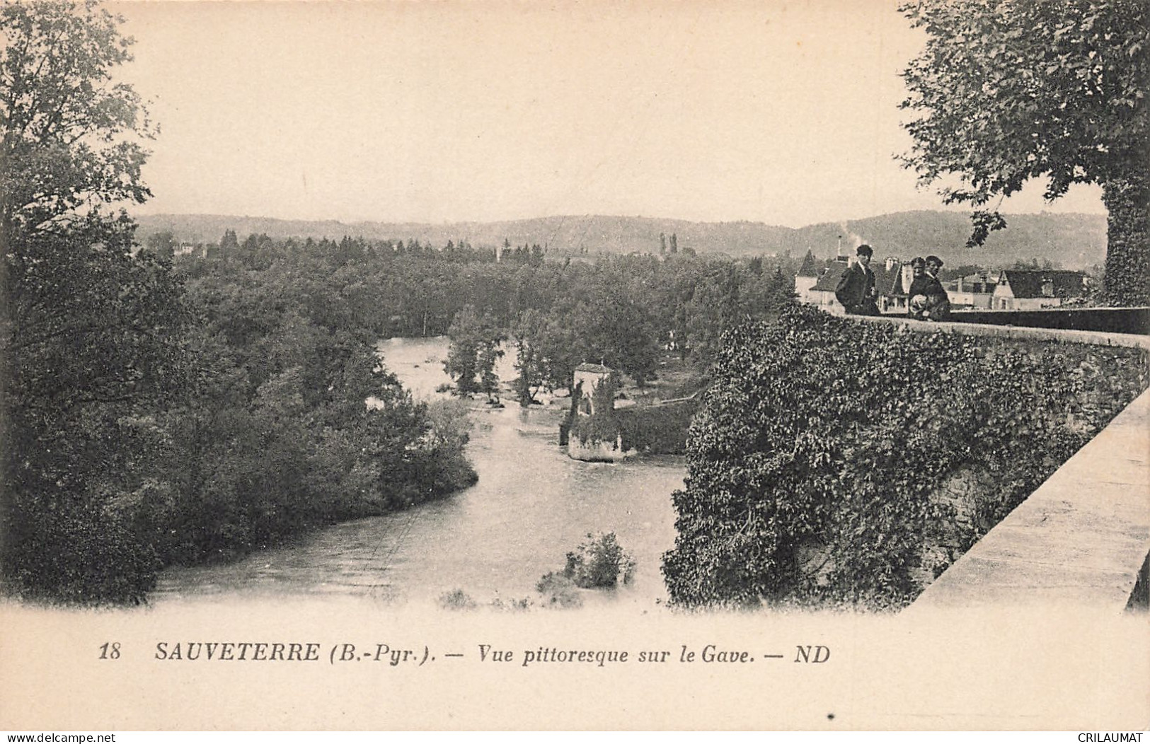 64-SAUVETERRE-N°T5294-B/0189 - Sauveterre De Bearn