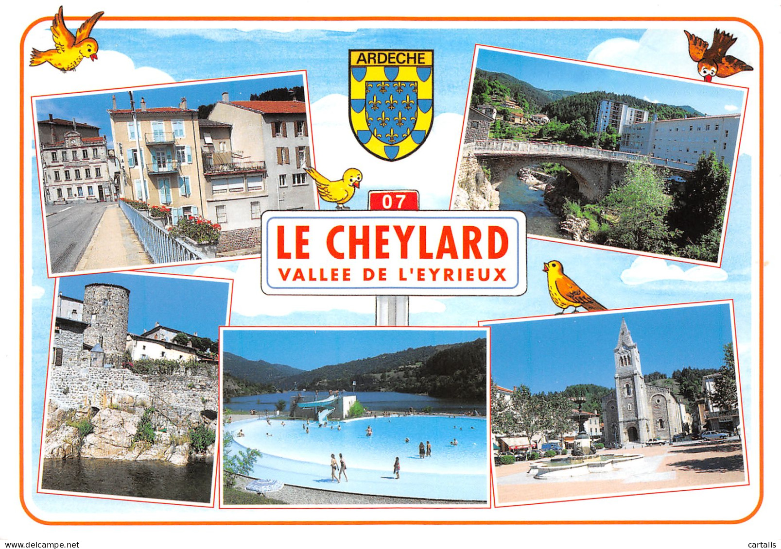 7-LE CHEYLARD-N°C-3642-A/0147 - Le Cheylard