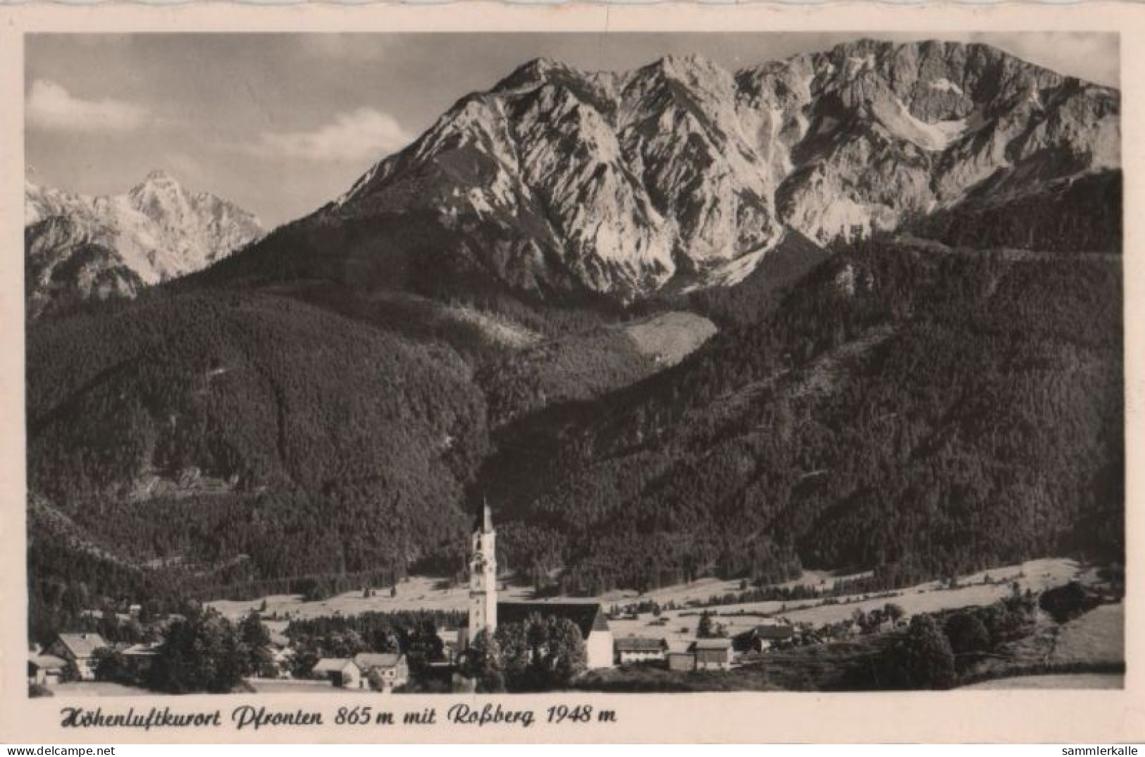 72149 - Pfronten - Mit Rossberg - Ca. 1960 - Pfronten