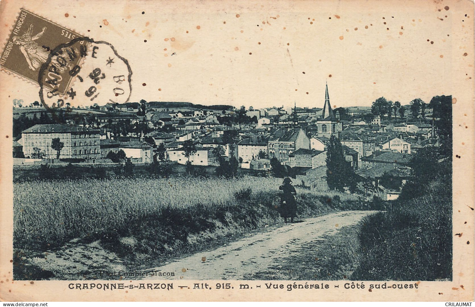 43-CRAPONNE SUR ARZON-N°T5295-A/0271 - Craponne Sur Arzon