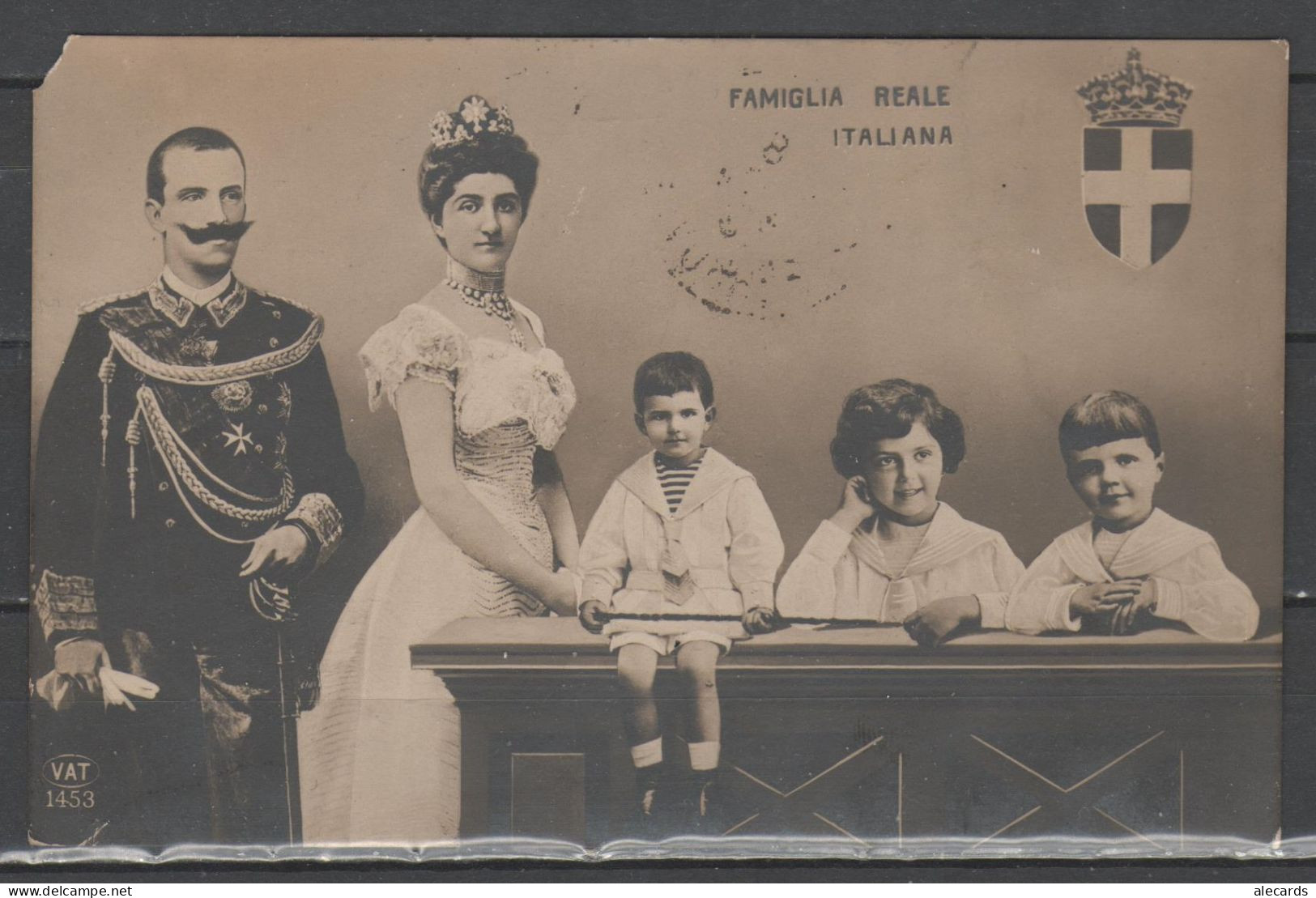 Savoia - Famiglia Reale - Vittorio Emanuele III (fotomontaggio) - Königshäuser