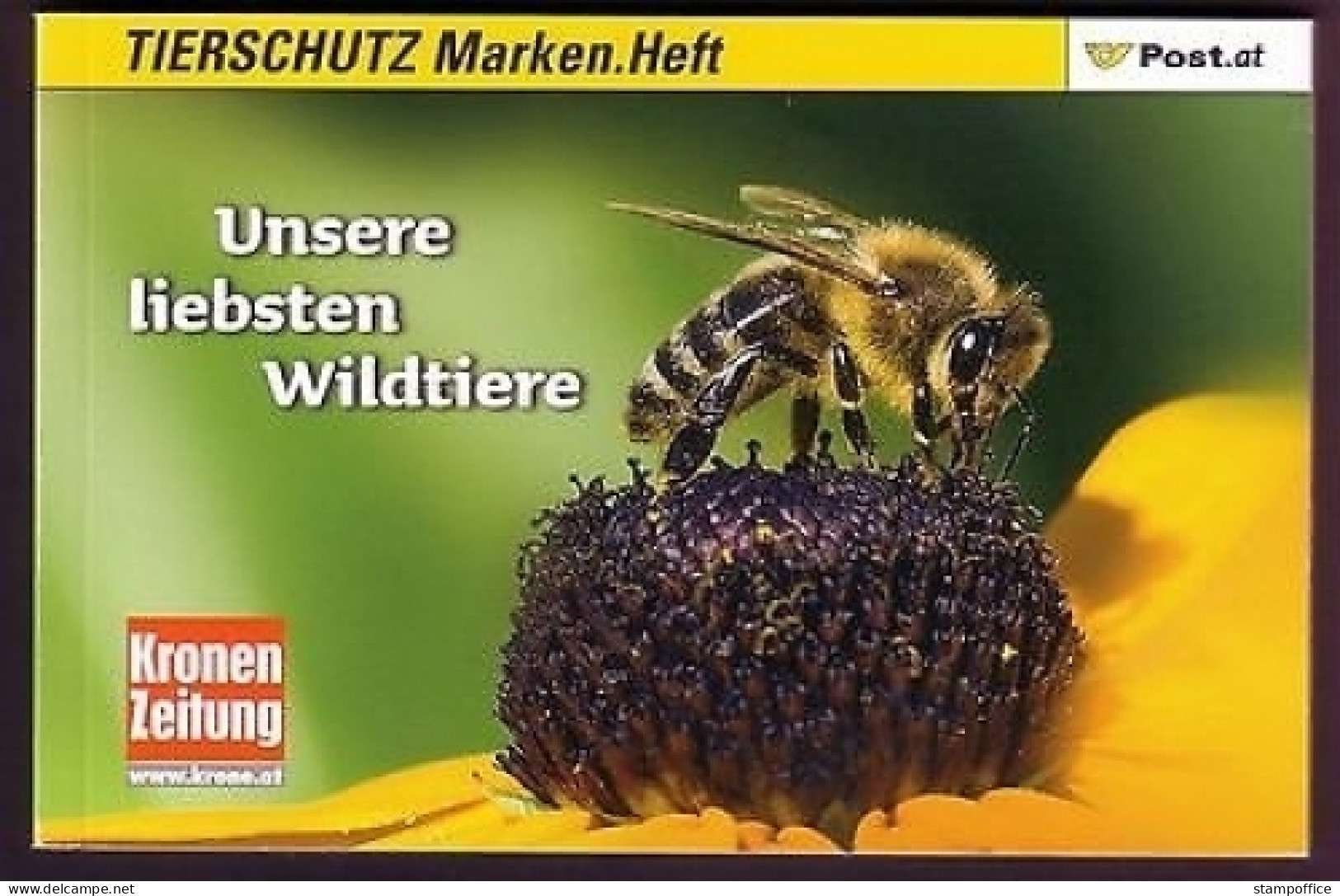 ÖSTERREICH MARKENHEFT UNSERE LIEBSTEN WILDTIERE POSTFRISCH POSTPREIS 4,95 € - Personnalized Stamps