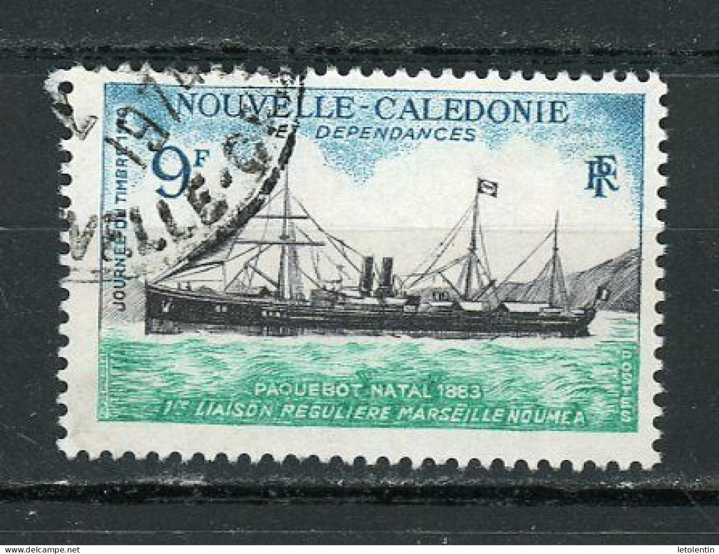 NOUVELLE-CALEDONIE RF - JOURNÉE DU TIMBRE  - N°Yt 366 Obli. - Gebraucht