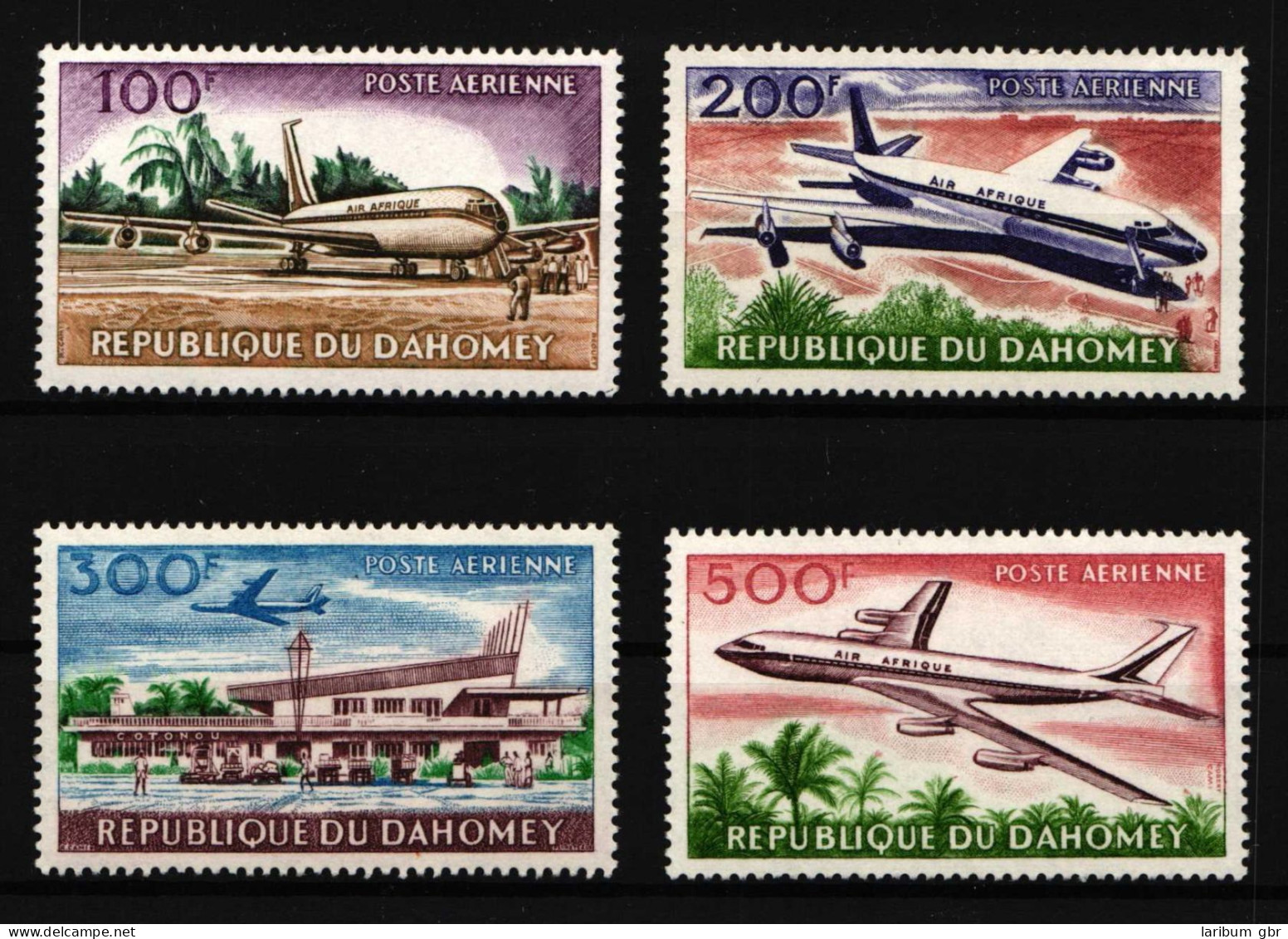 Dahomey 222-225 Postfrisch Flugzeuge #GW942 - Bénin – Dahomey (1960-...)